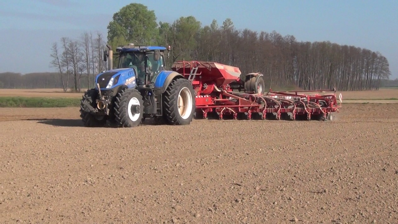 New Holland T7.290 & Kverneland Accord Optima TF Maxi