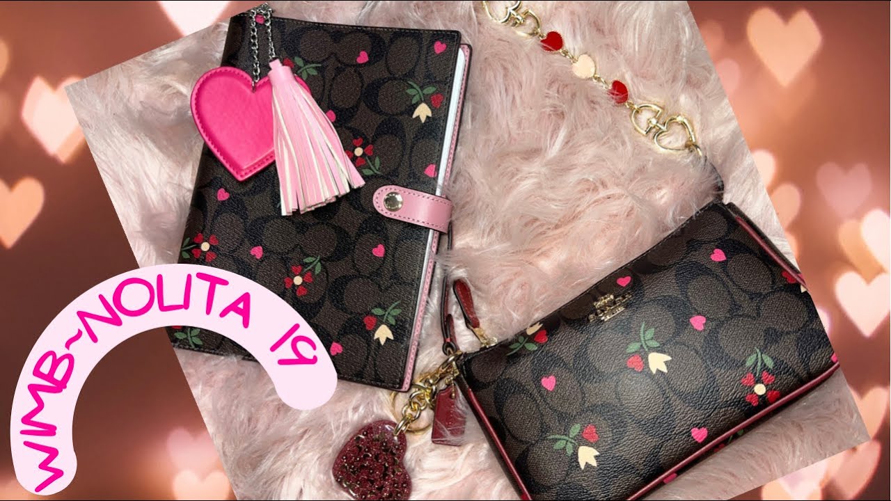 WHAT’S IN MY BAG-COACH NOLITA 19 HEART PETAL @coach