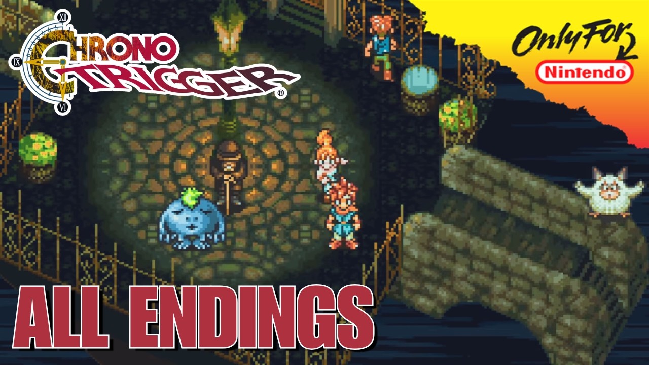 Chrono Trigger CO-OP BLIND – ALL ENDINGS (Bonus Episode)