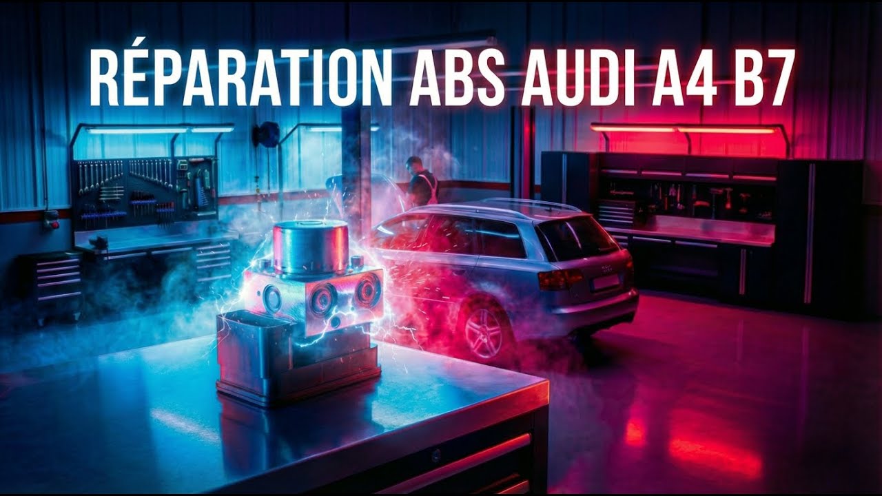Réparation ABS Audi A4 B7 défaut 01276 04FC – Pompe hydraulique ABS (V64)