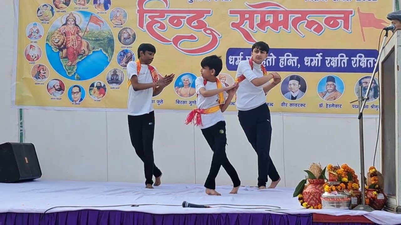 हिंदू सम्मेलन मौनी बाबा मंदिर गली नंबर 10 ब्रह्मपुरी दिल्ली 53