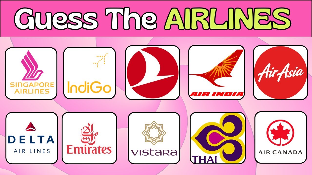 Guess the Airline Logo | Airline Quiz ✈️ | Logo Quiz | Airlines Logo Quiz 🚀 2025