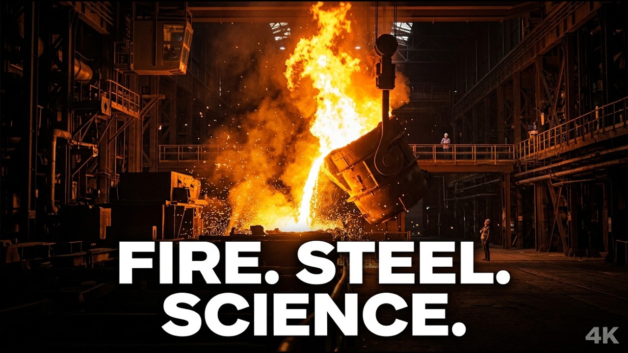 Massive Fire Tornado at Magna | Former Steelworks Transformed