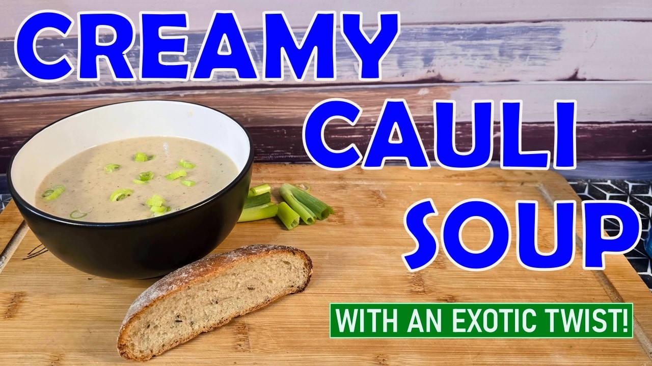 Cauliflower Cumin Coconut Soup | Creamy, Fragrant & a Little Exotic