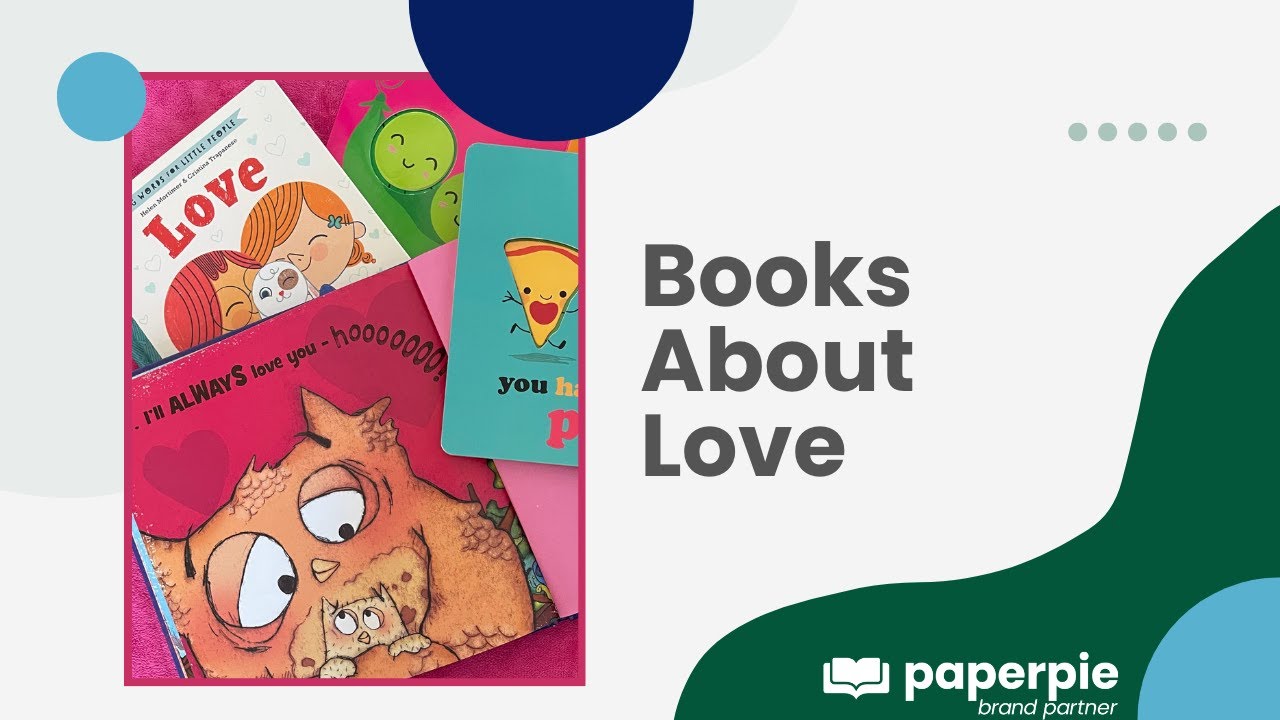PaperPie Books about Love for Valentine's Day