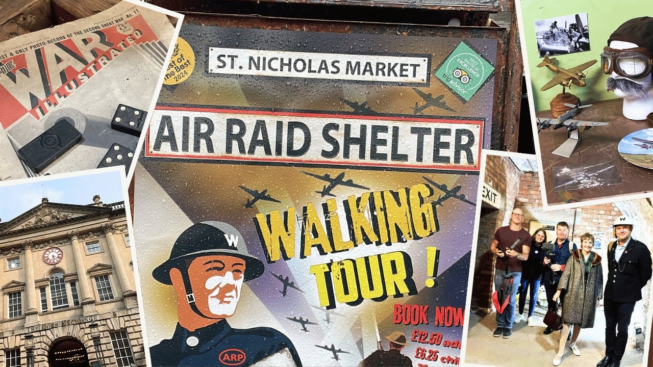 Beneath the Streets of Bristol | Inside a WWII Public  Air Raid Shelter
