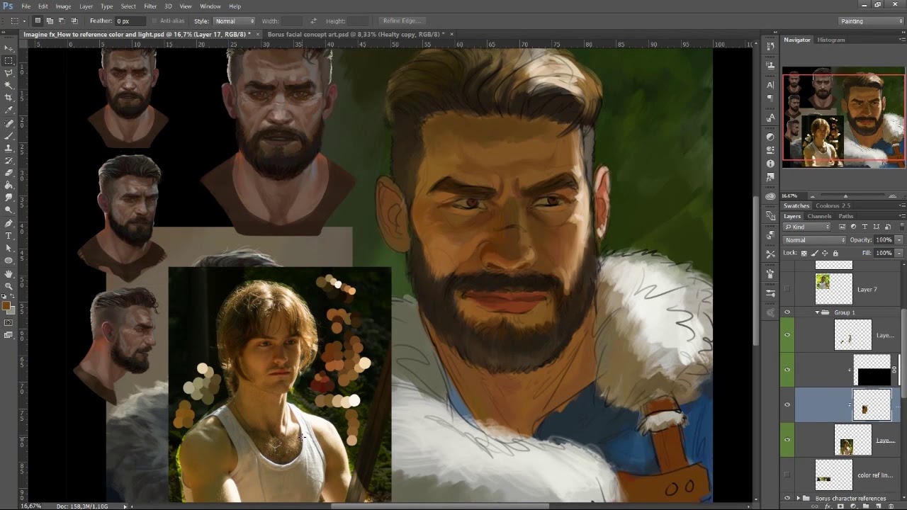 Use your own photo reference