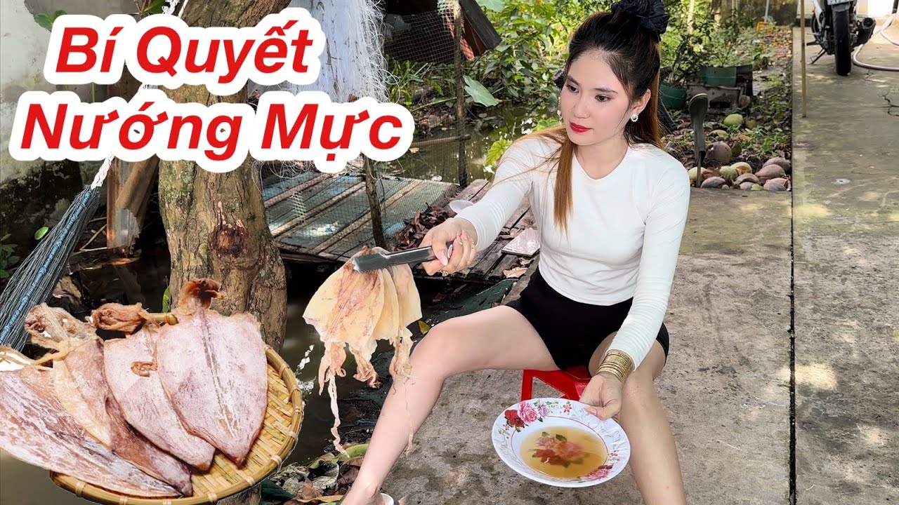 Ăn Khô Mực Rất Ngon Nếu Bạn Biết Làm Theo Cách Này, Bí Quyết Nướng Khô Mực Siêu Ngon