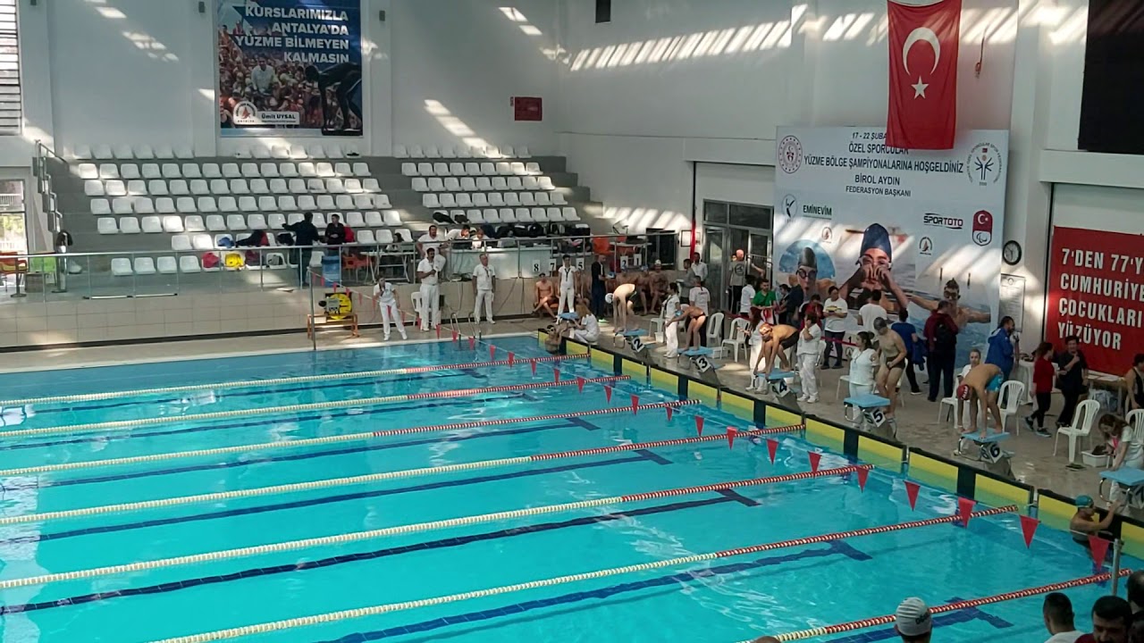 Artun Özdemir'in Tossfed 2020 Yüzme 2.Bölge 100 m serbest yarışı Antalya