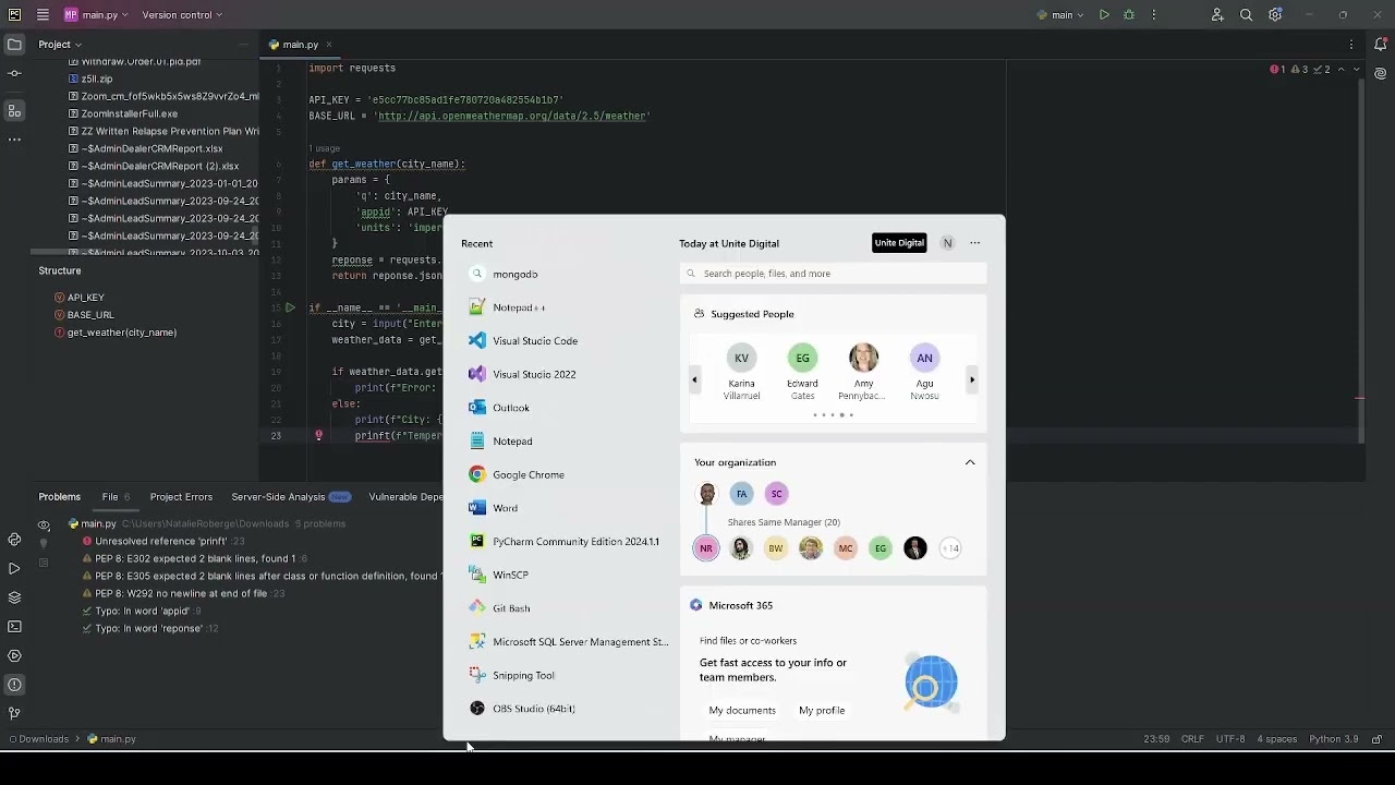 Python Web Services