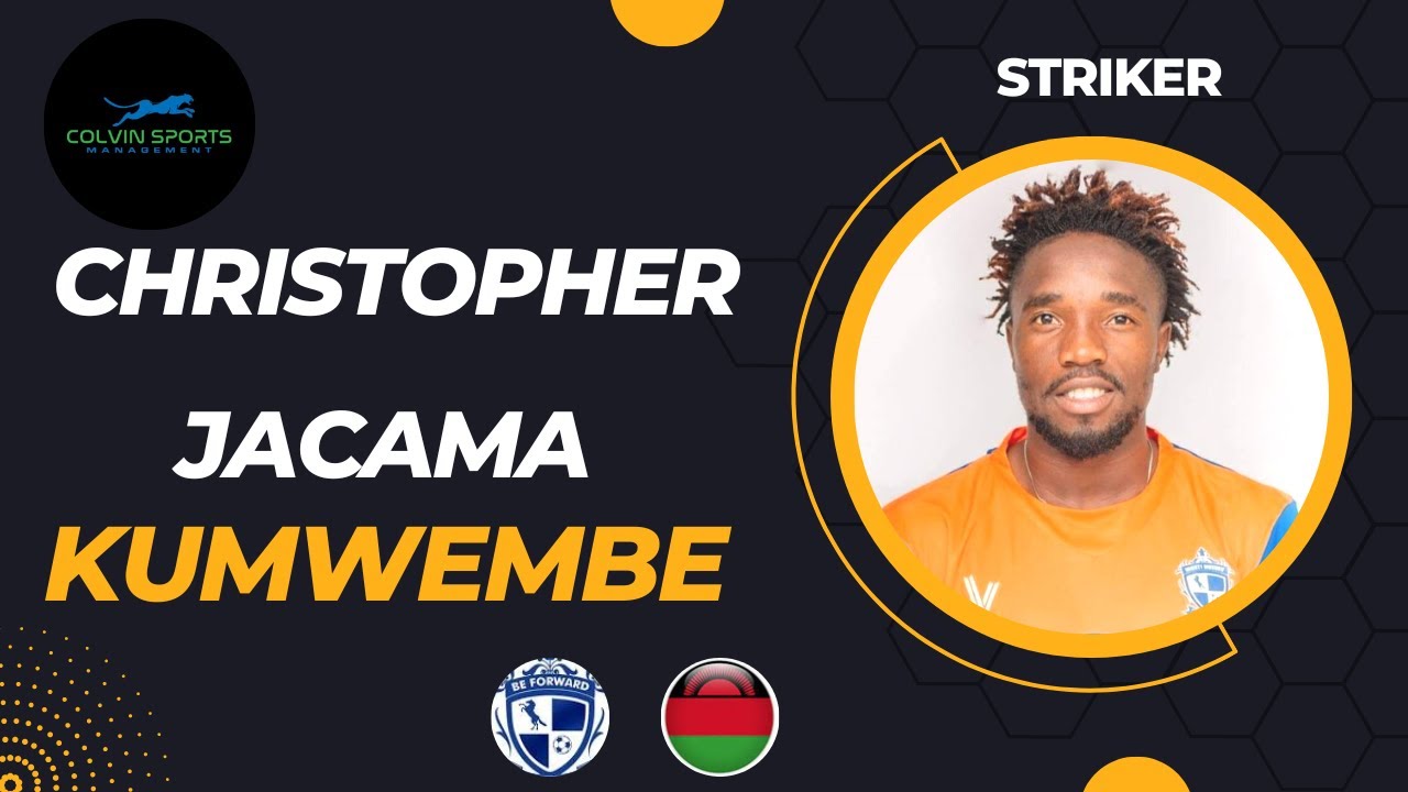 Christopher Jacama Kumwembe. Malawi Top Striker.  Malawi National Team. Mighty Mukuru Wanderers