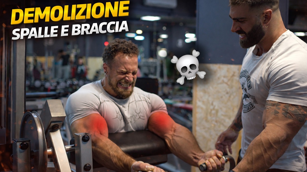 ALLENAMENTO DEVASTANTE SPALLE E BRACCIA - con @Casavecchiacoach