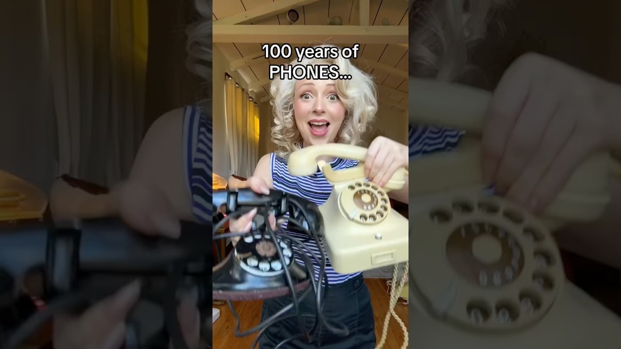 100 years of PHONES 😲 #shorts