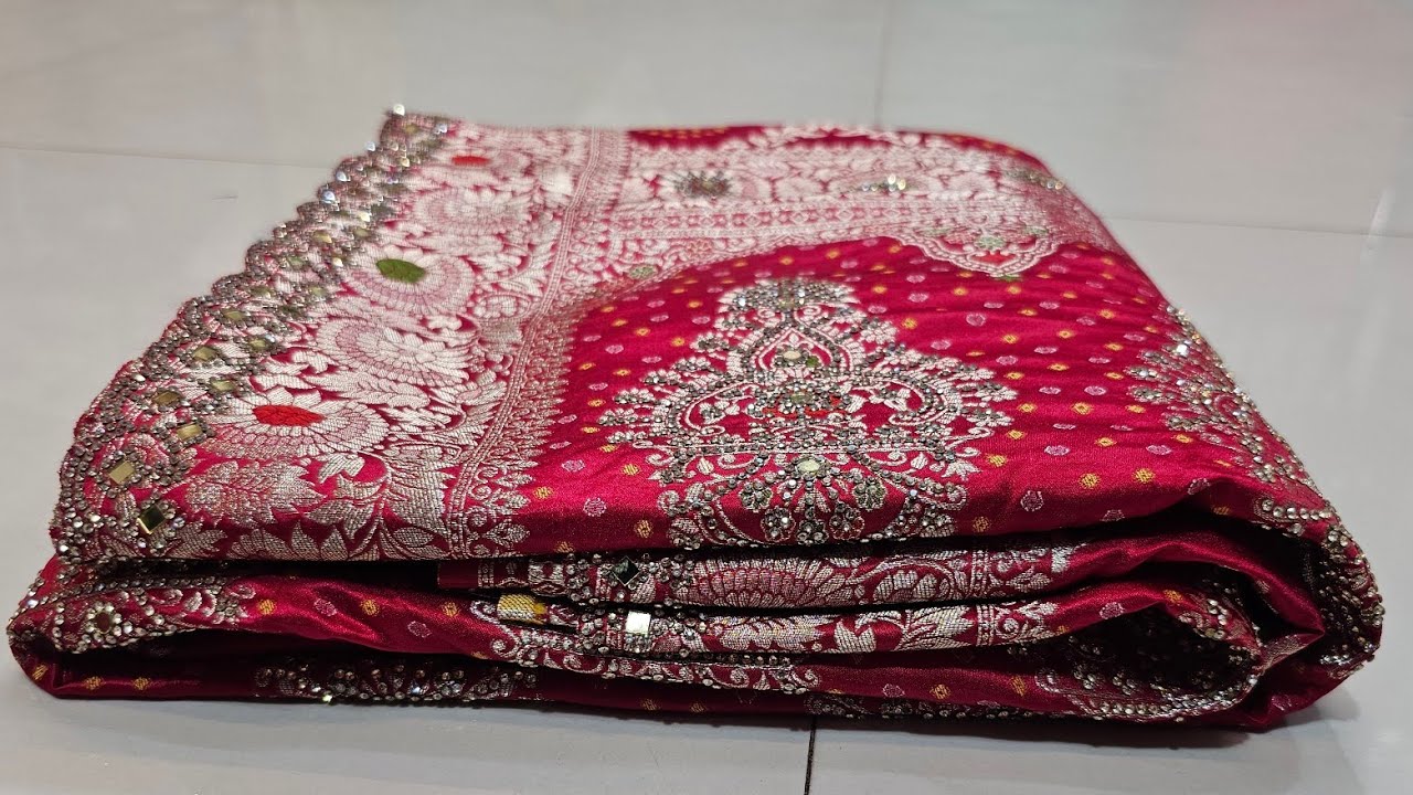 🔥न्यू बंधेज साड़ी🔥bandhej patola saree# 9313419498