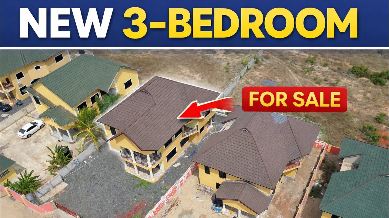 This New 3-Bedroom Flat in Prampram Won’t Last 🇬🇭 | Full Inside Tour
