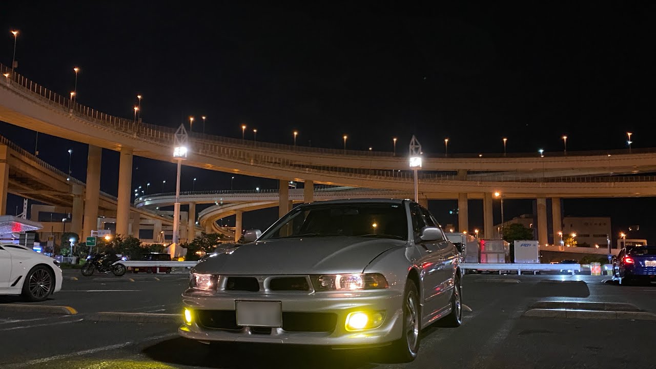 MITSUBISHI GALANT VR-4 首都高ドライブ 高井戸▶︎大黒PA
