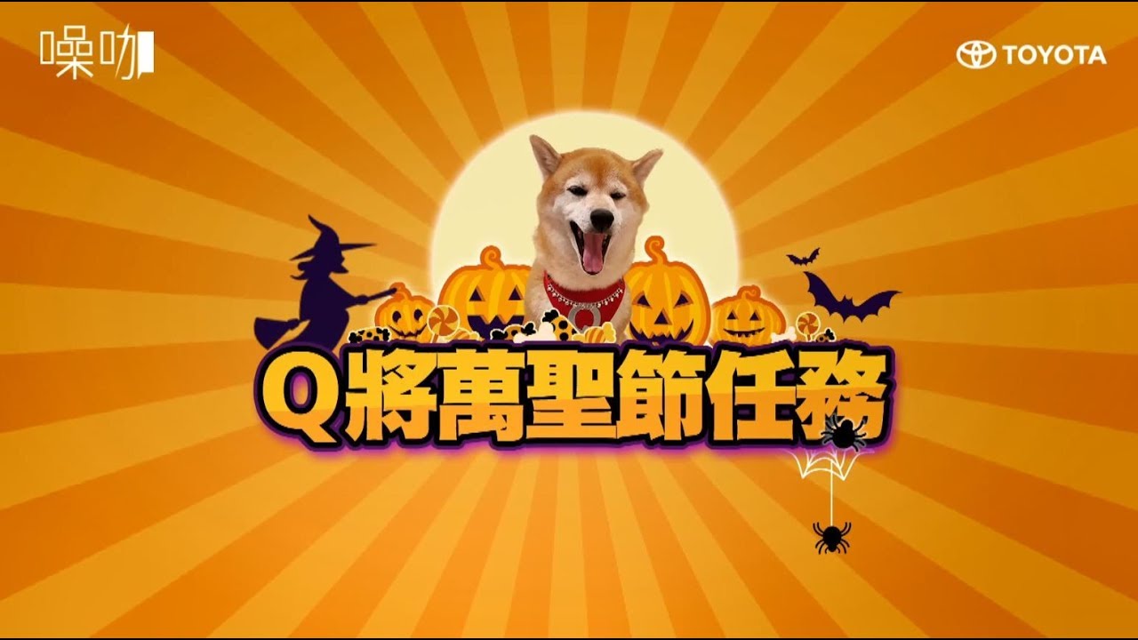 不給骨頭就搗蛋！柴犬Q將的萌萌萬聖派對！