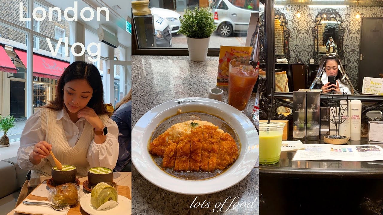 London Vlog | exploring the city, lots of eating & day out with my mum ♡