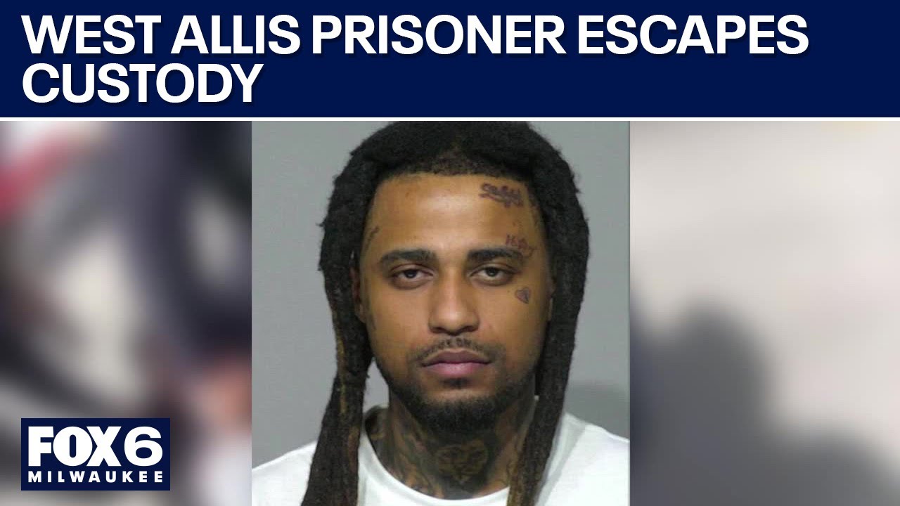 West Allis prisoner escapes custody: new video | FOX6 News Milwaukee