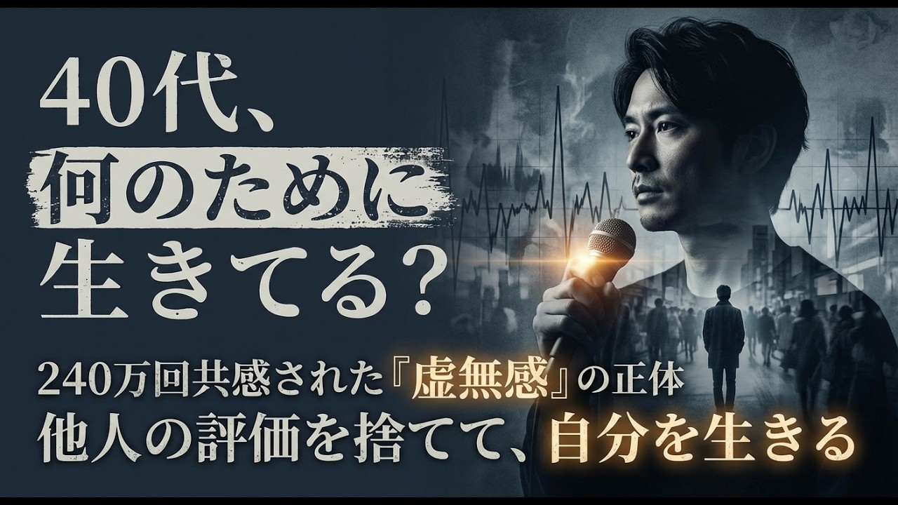 「何のために生きているのか分からない」40代男性の投稿：虚無感の正体と抜け出し方