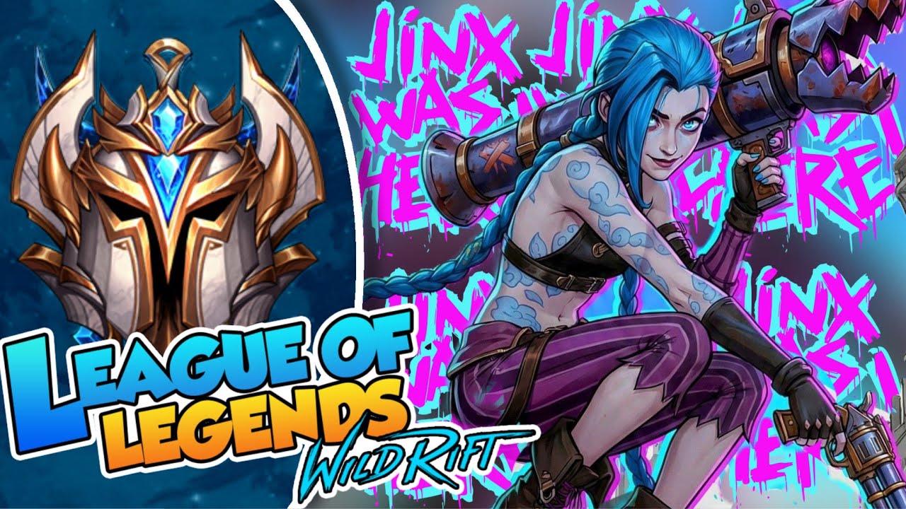 ESTAMOS EN RACHA RUSHEANDO MAESTRO - JINX JUNGLA - WILD RIFT