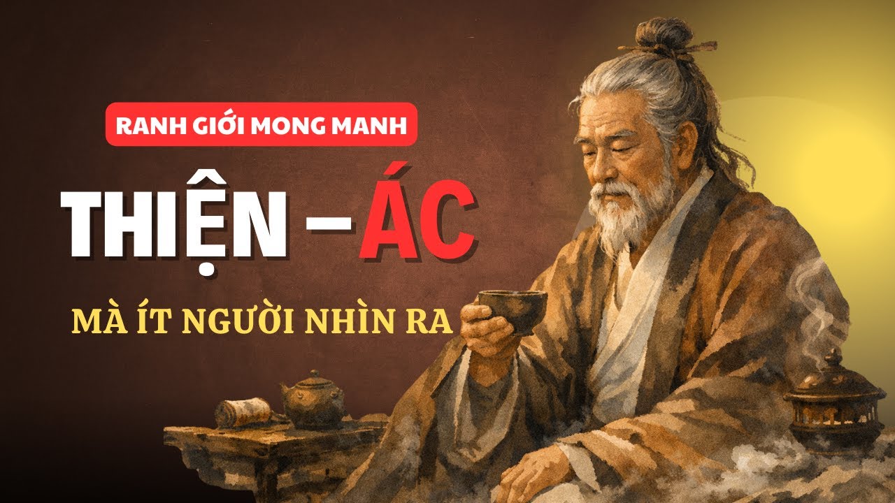 ĐIỀU GÌ THIỆN, ĐIỀU GÌ ÁC? Ranh Giới Mong Manh Mà Ít Người Nhìn Ra -Ngẫm Cổ Nhân