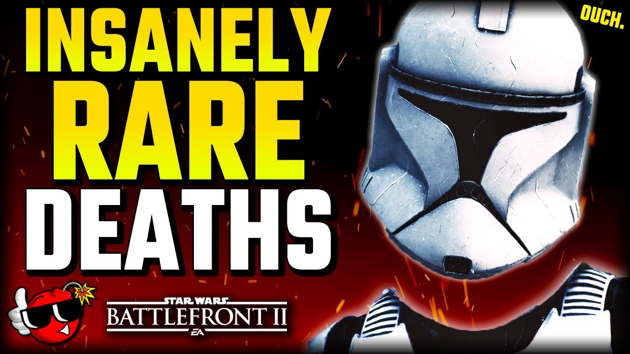 10 DEATHS You’ve RARELY Seen - Star Wars Battlefront 2