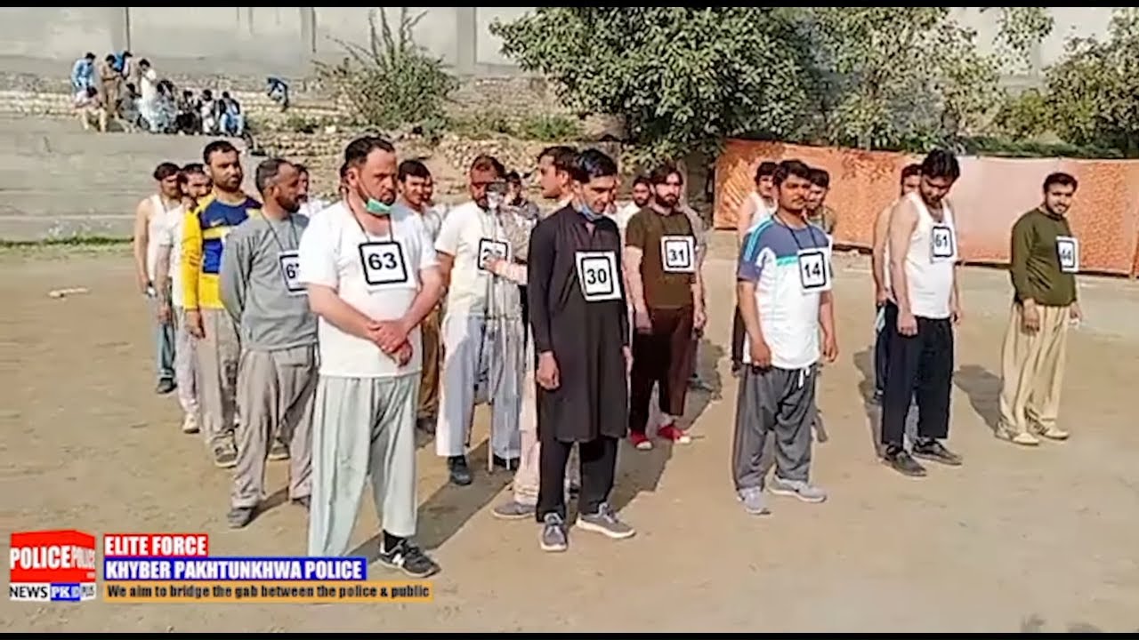 Khyber Pakhtunkhwa Police Recruitment Physical Test Continues - Live from Kohat