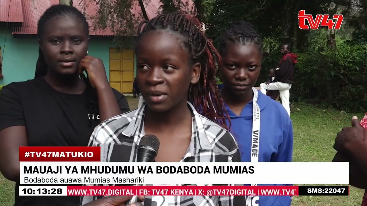Bodaboda auawa Mumias Mashariki; wasichana wawili wakamatwa