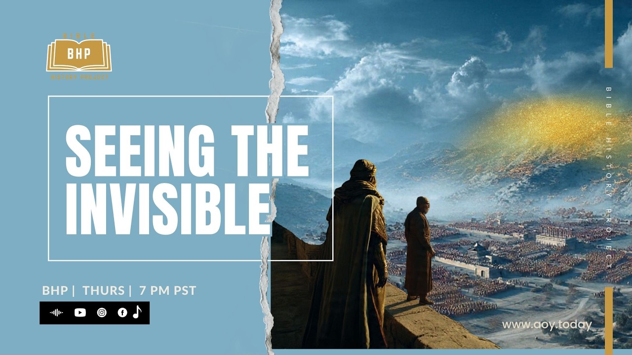 BHP 321 - Seeing The Invisible #bhp #bookof2kings #biblehistory #faith #seeingtheinvisible #Elisha