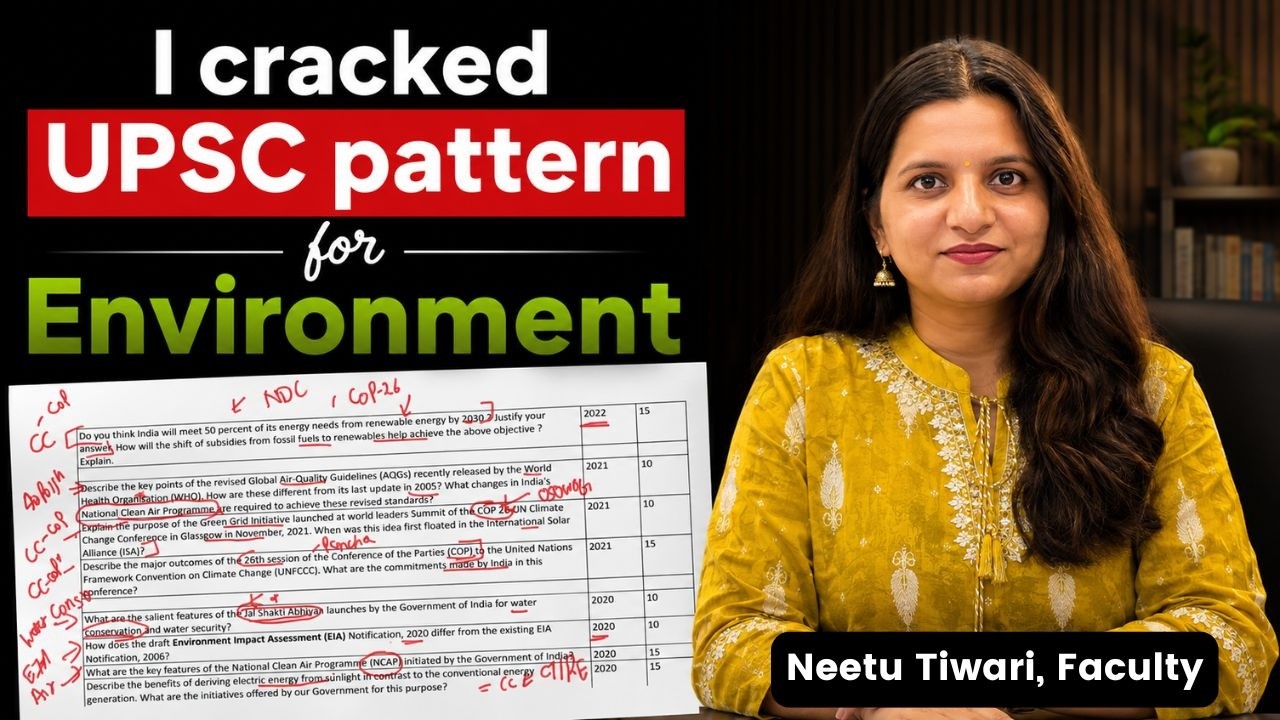 15 Years of Environment PYQs Decoded | What UPSC Really Asks