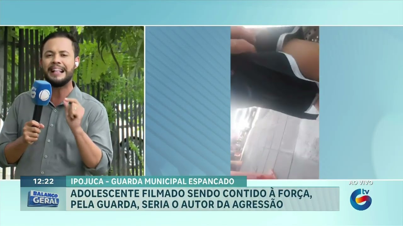 Guarda Municipal é espancado em Ipojuca; Adolescente que foi contido à força seria o autor
