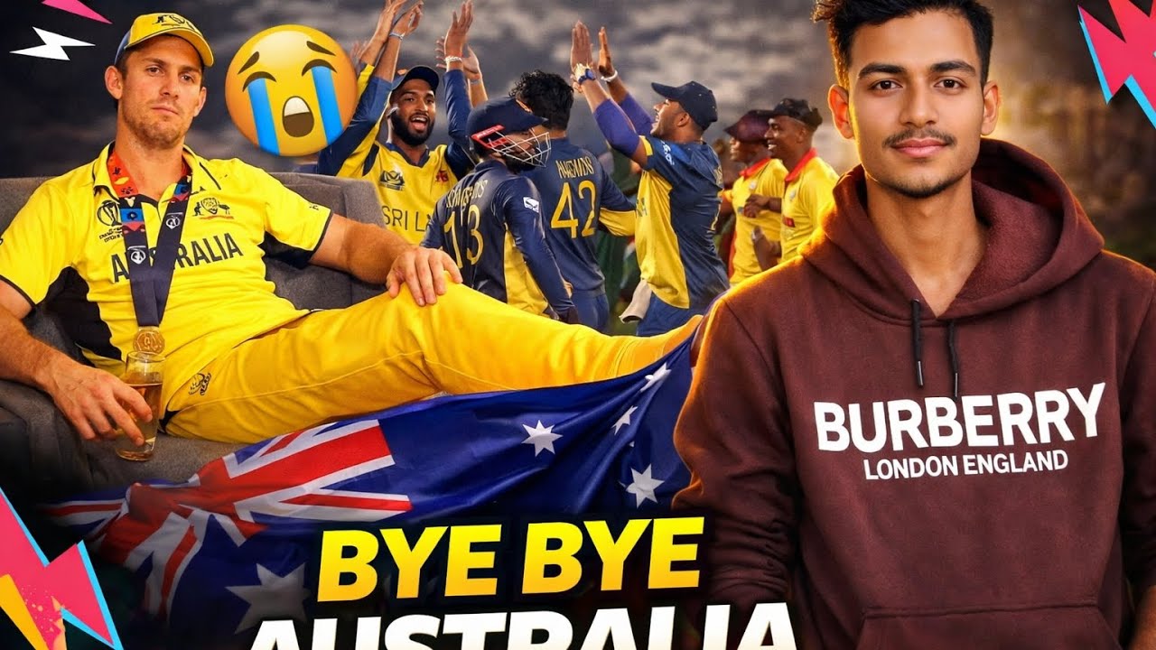 Bye bye australia |Aus vs Sl sl won and aus element reaction 