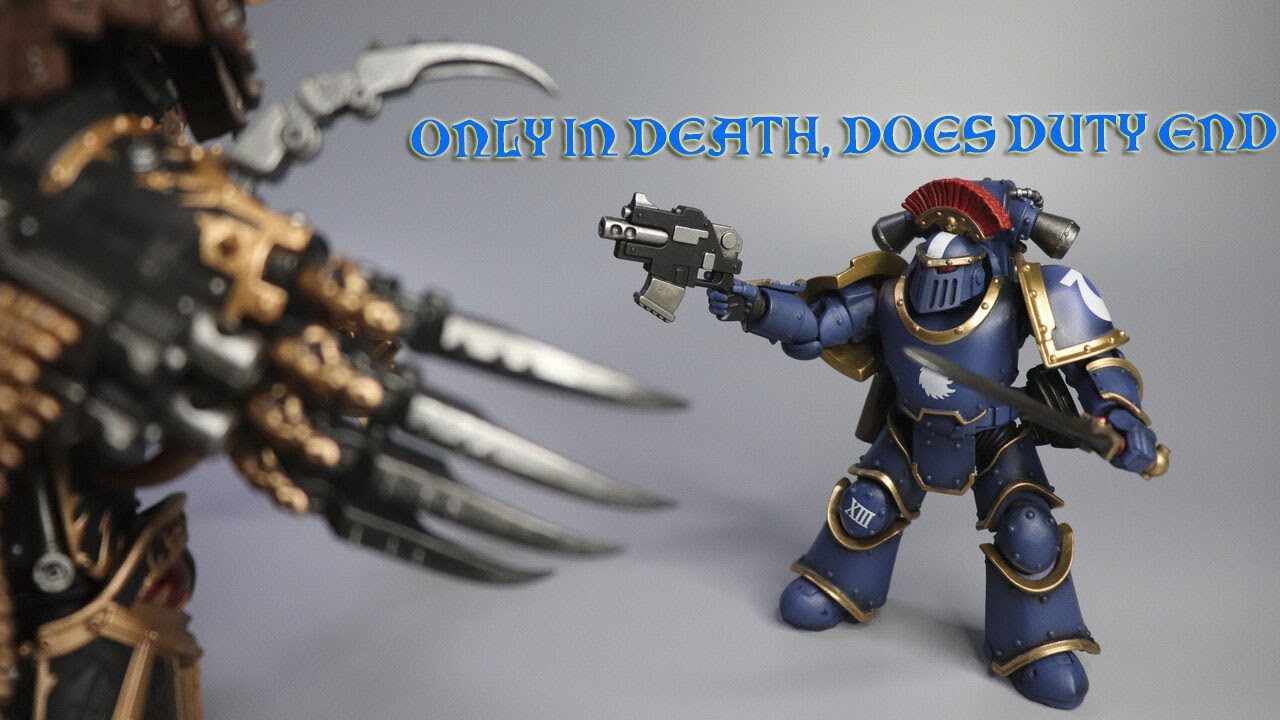 Joytoy Ultramarines Legion MKIII Tactical Squad Sergeant  unboxing #joytoy #warhammer40k