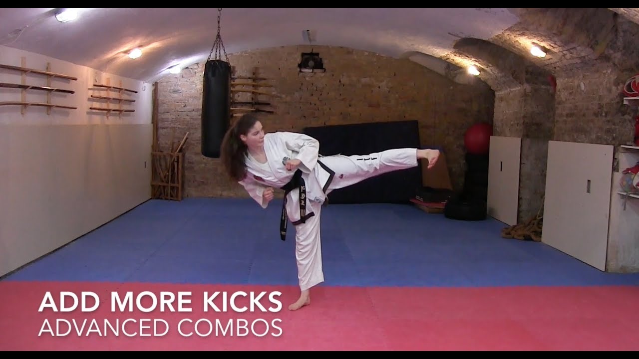 Taekwon-do | Advanced Balance Practice | Advanced Kicking Combos 🥋