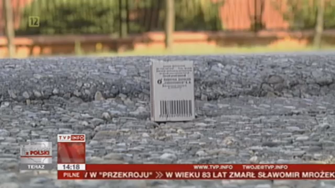Ekstremalne koleiny, po kt&oacute;rych nie spos&oacute;b jeździć  (Raport z Polski TVP Info, 15.08.2013)