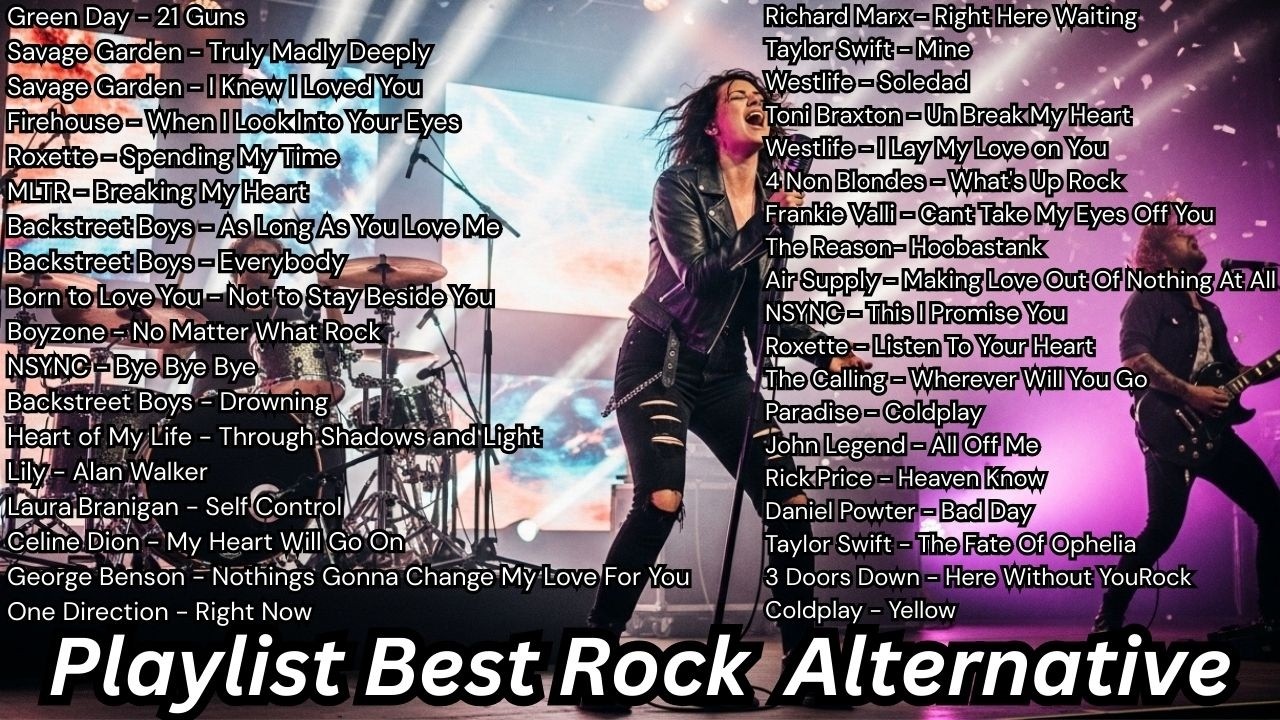 [Playlist] Alternative Rock Cover Songs With Emotional Lyrics And Atmospheric Instrumental Sounds