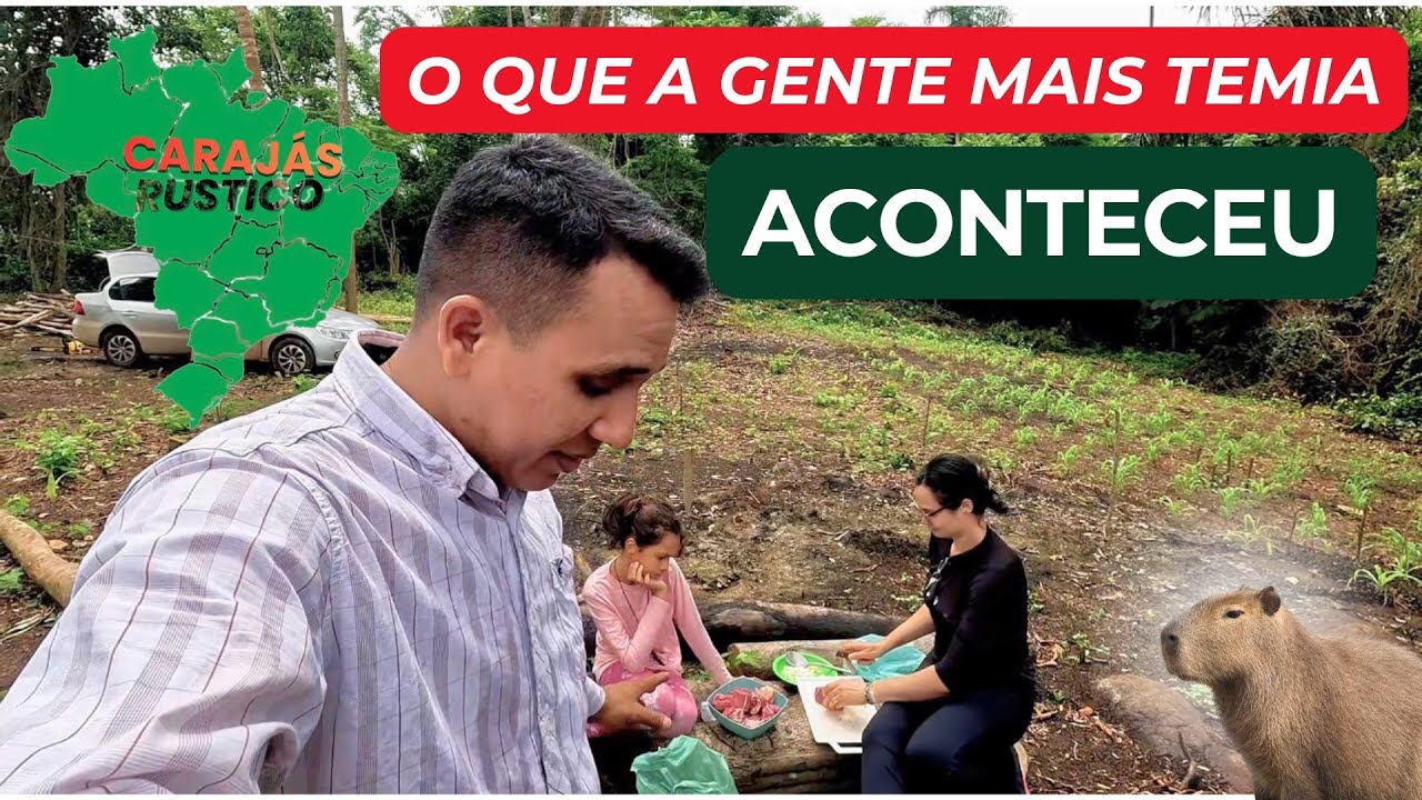 O QUE A GENTE MAIS TEMIA ACONTECEU NA CHÁCARA, AINDA NÃO SABEMOS COMO RESOLV @viagemcomagente2024
