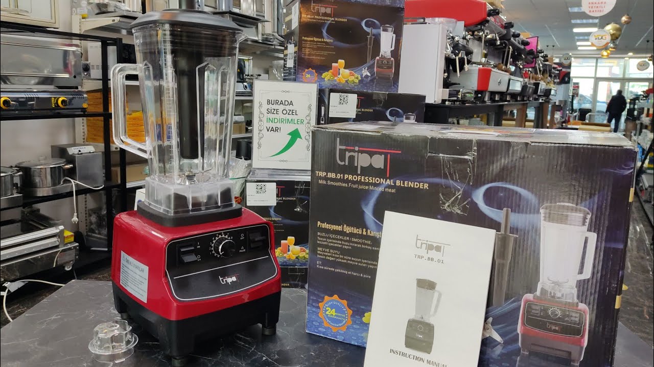 Yüksek Performans ve Uygun Fiyat Birarada - Empero TRP.BB.01 Profesyonel Bar Blender