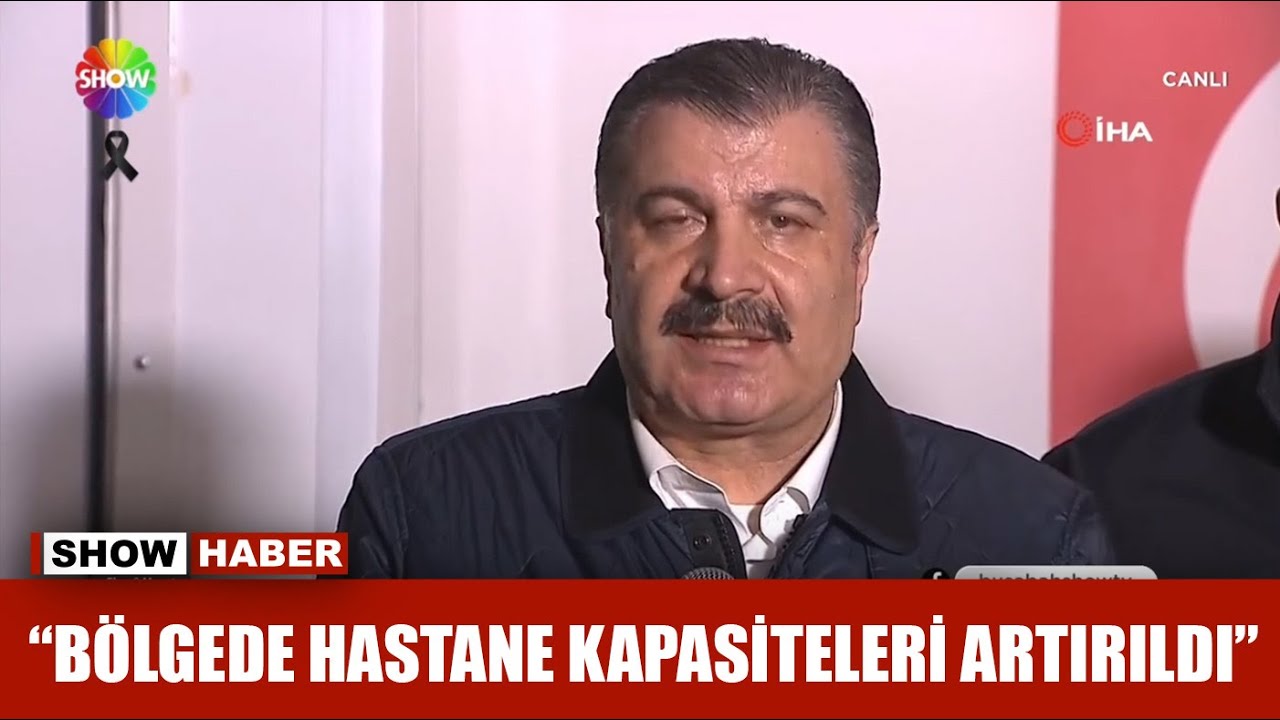 Sağlık Bakanı Fahrettin Koca deprem sonrası a&ccedil;ıklamalarda bulundu