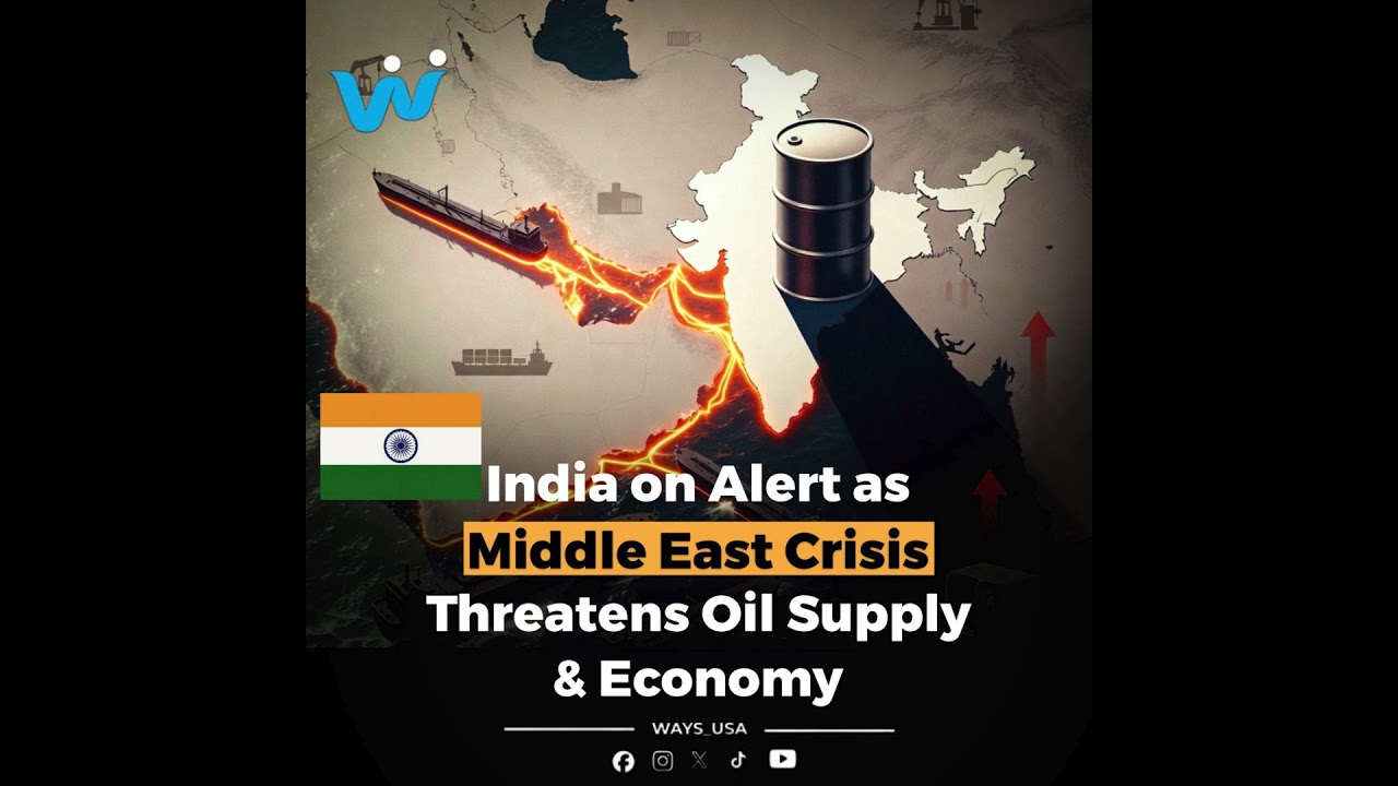 India on Alert: Middle East Crisis Threatens Oil Supply, Trade Routes & Economy #india #economy #yt