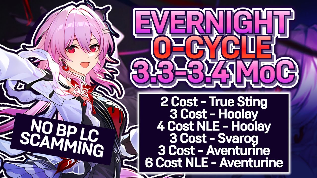 A lot MORE than just a Castorice Support | Evernight Main DPS vs 3.3 and 3.4 MoC