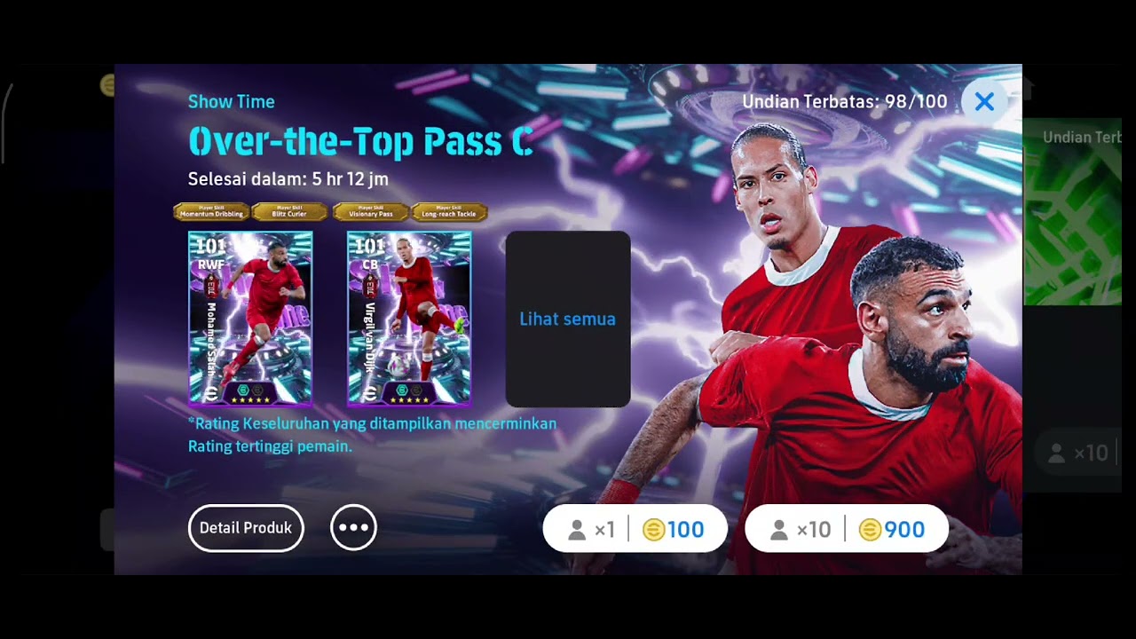 Trick Gacha M.Salah Blitz Curler Terkuat🔥🔥🔥