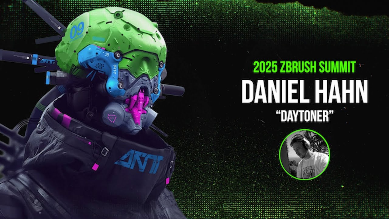 ZBrush Summit 2025 - Daniel Hahn "Daytoner"