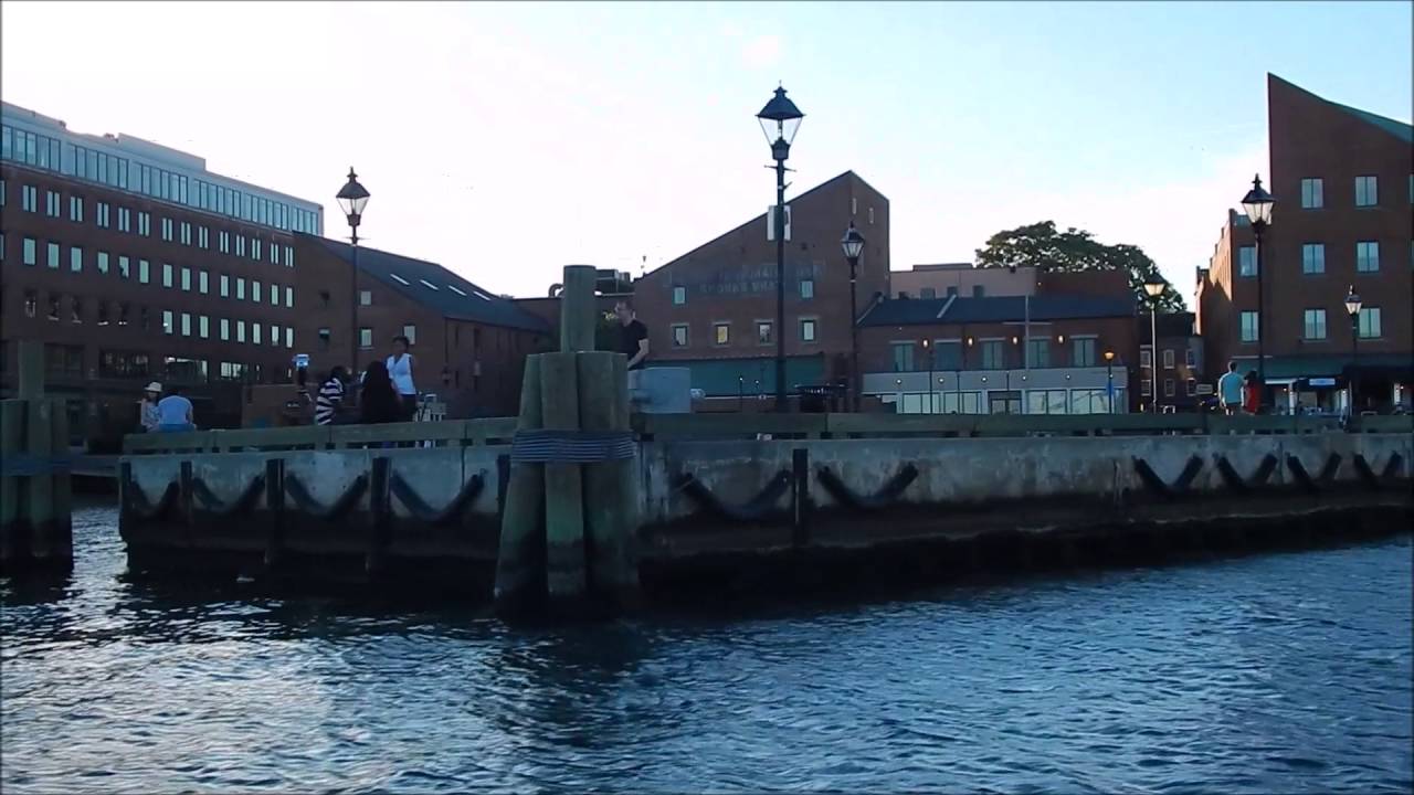 Baltimore Water Taxi Portside Into Fells