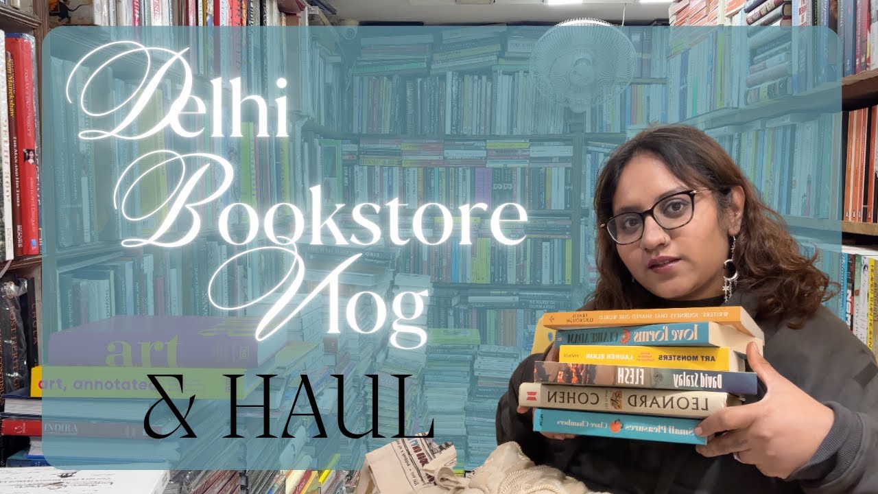 Delhi Bookstore Vlog | Haul (Faqir Chand & Sons, Bahrisons & more..)