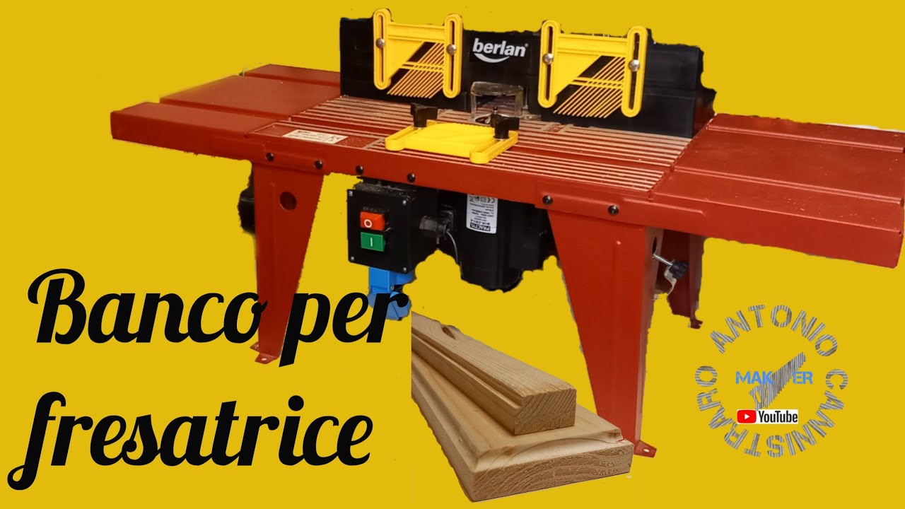 Banco per fresatrice