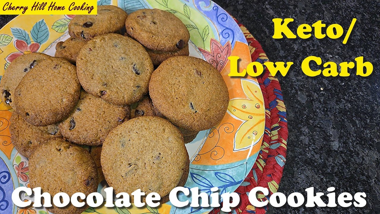 How to make Keto / Low Carb Chocolate Chip Cookies