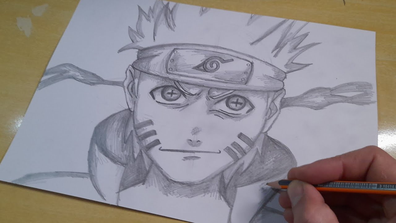 FACIL DE DESENHAR COMO DESENHAR NARUTO MODO KURAMA passo a passo