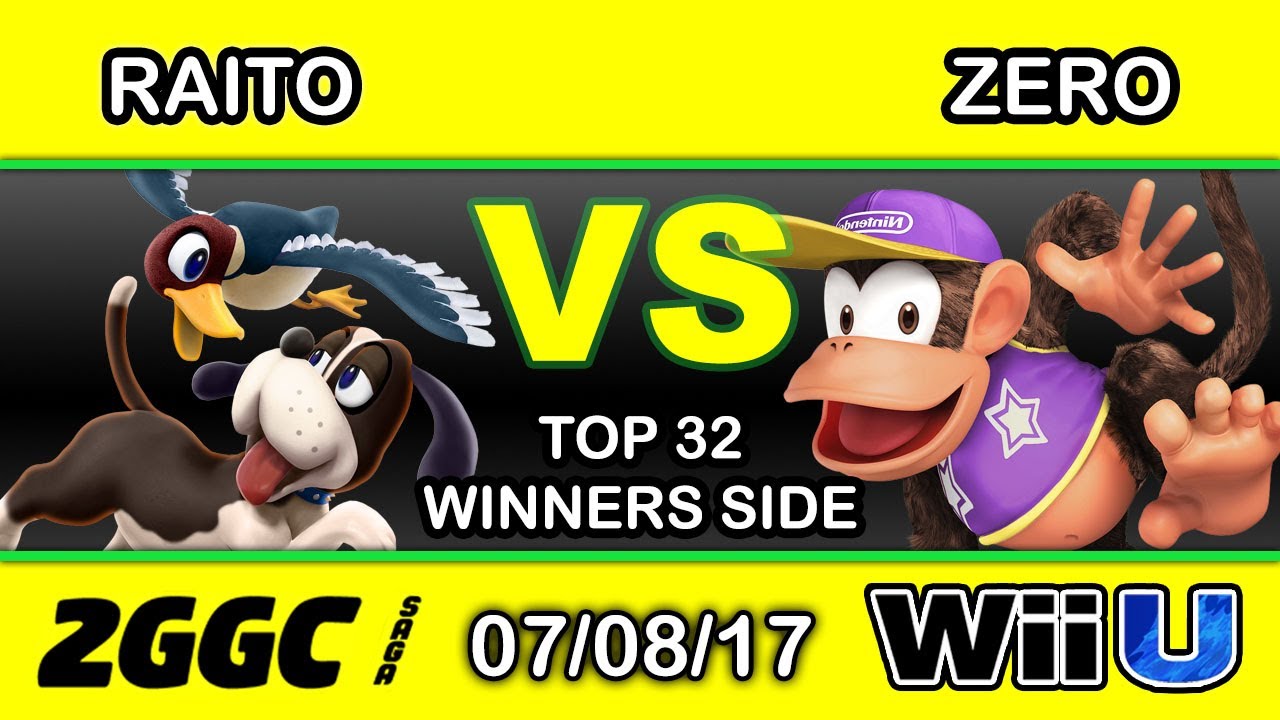 2GGC: ARMS Saga - Raito (Duck Hunt) Vs. TSM | ZeRo (Diddy Kong) - Top 32 Winners Side